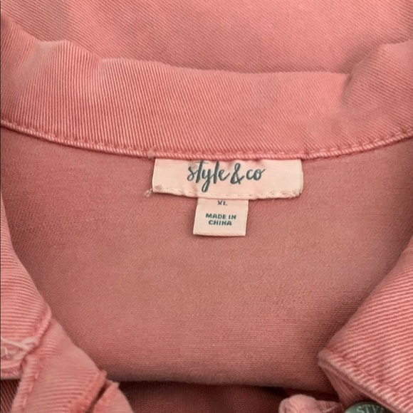 Style & Company Jean Jacket - Picture 7 of 8